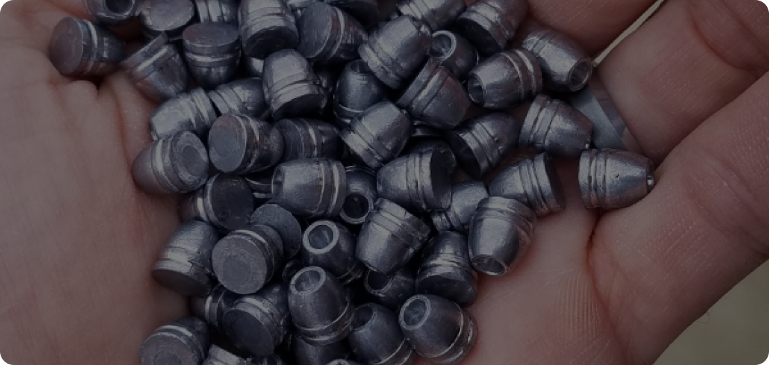 Air rifle ammo — slugs and pellets