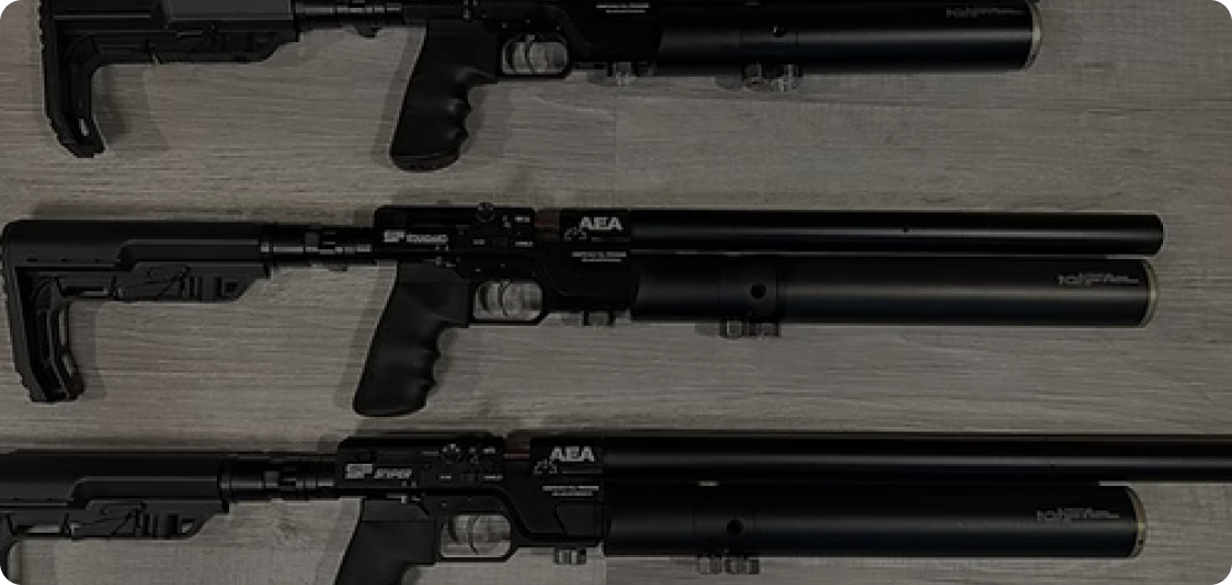 Used and discounted PCP air rifles