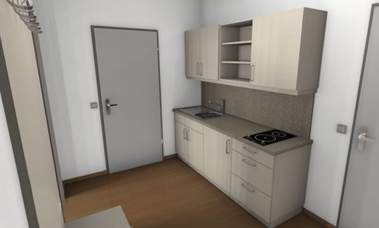 Dozentenwohnung 3D Model