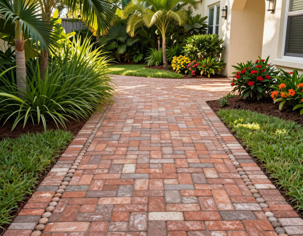 Patio and walkway pavers in Vero Beach FL