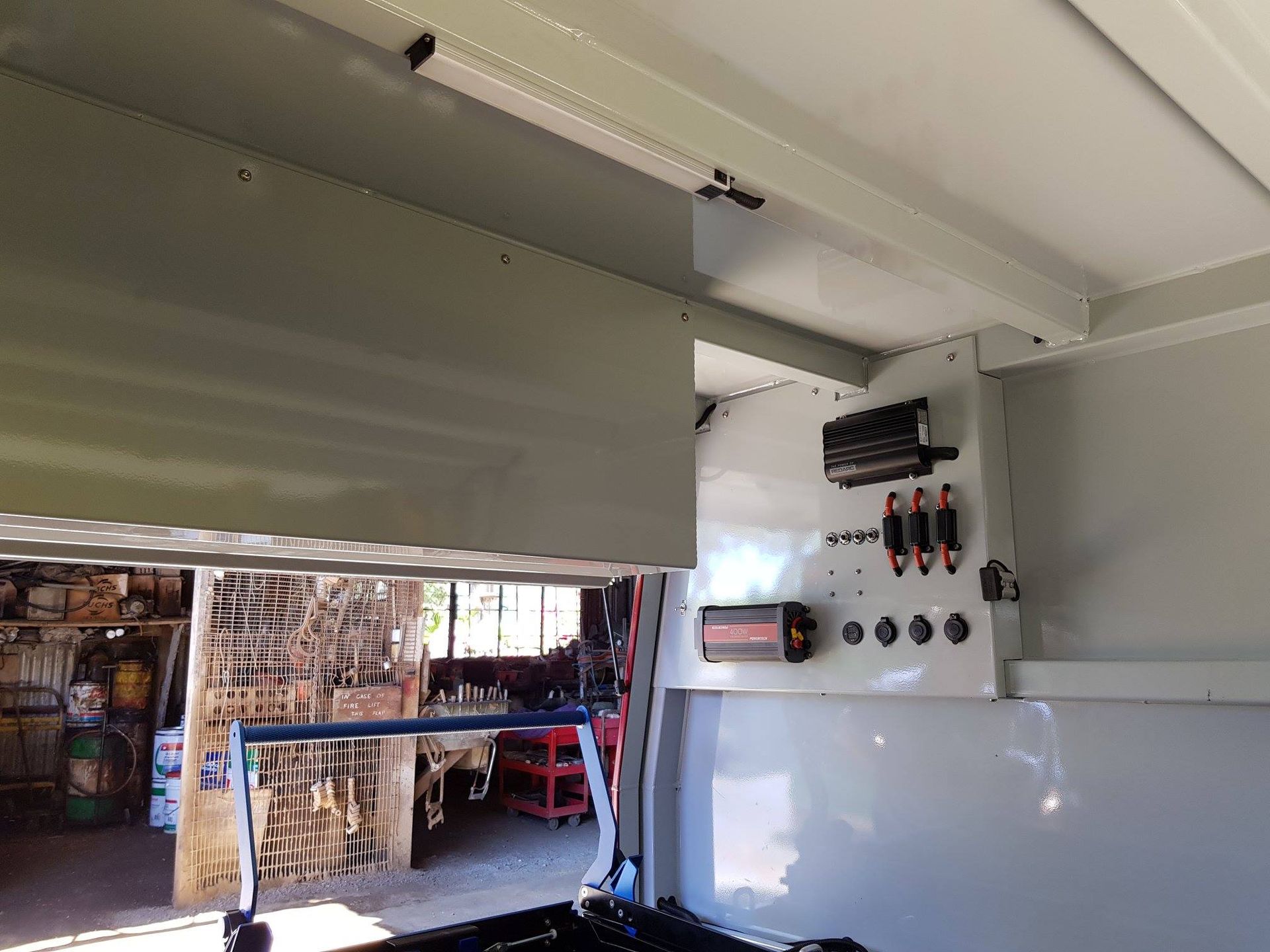 Interior of a Vehicle, Showing a Panel With Switches — A.M.D. Automotive Services in Proserpine, QLD