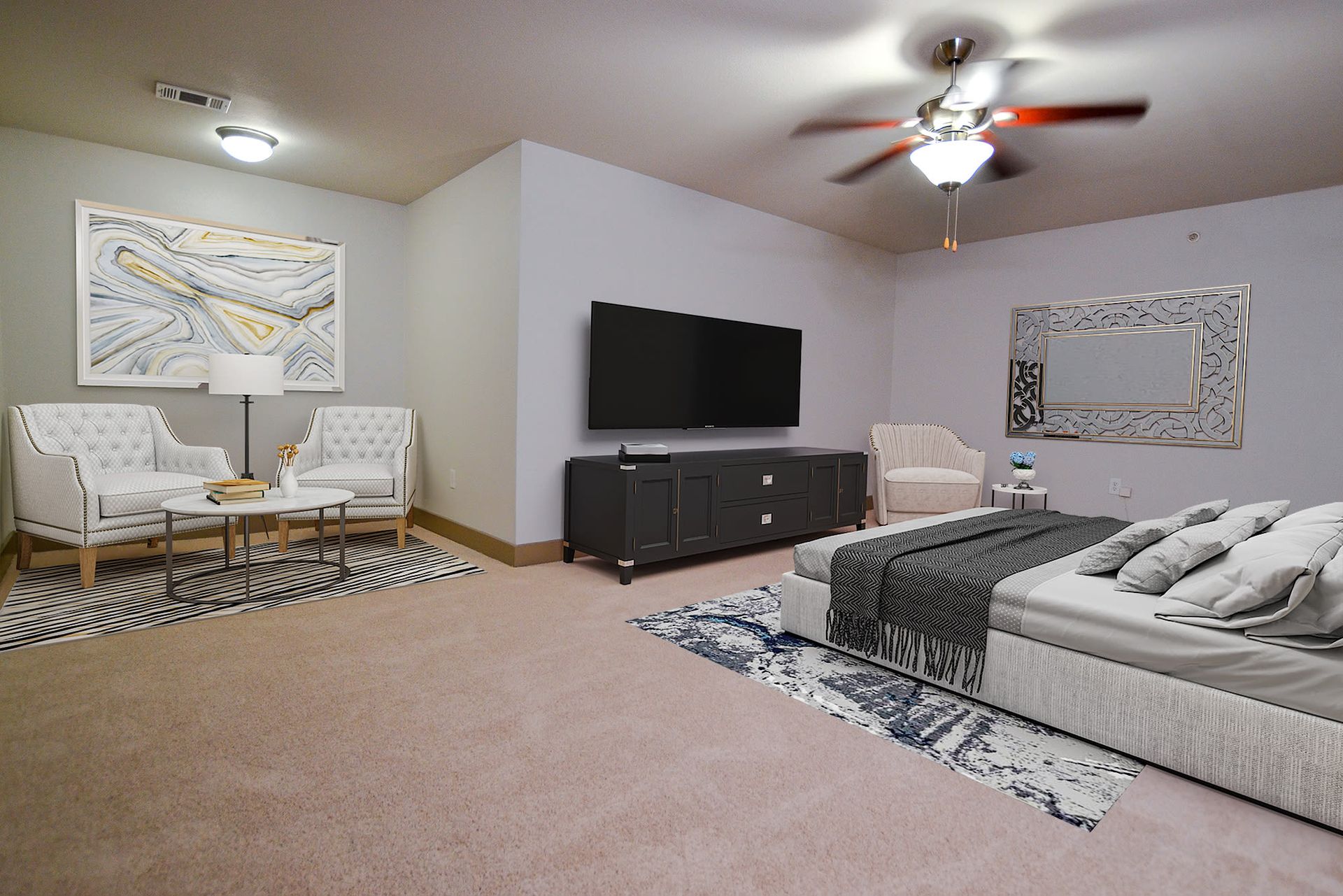 Master Bedroom at The Marquis of State Thomas