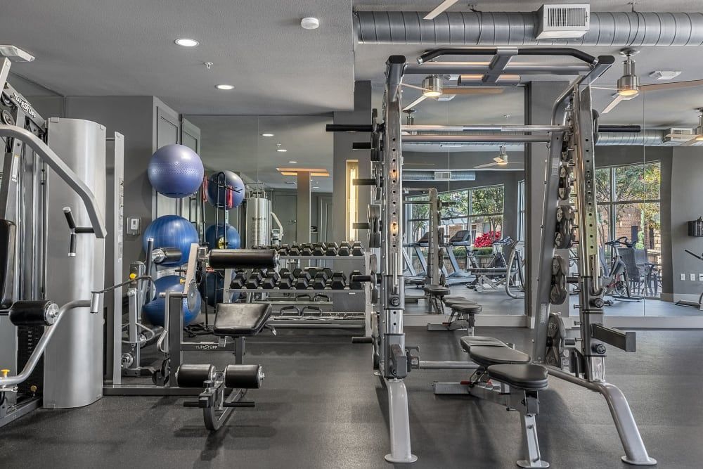 Modern Fitness Center at The Marquis of State Thomas