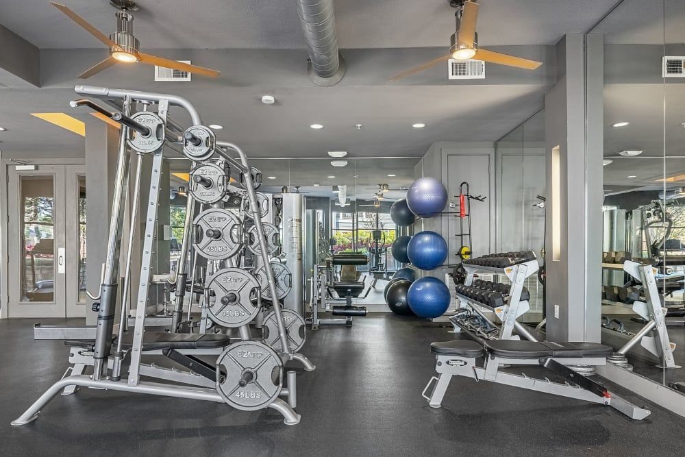 Modern Fitness Center at The Marquis of State Thomas