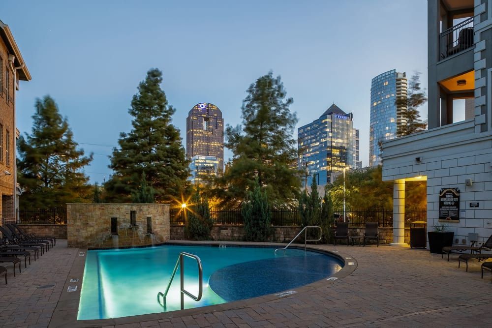 Resort Style Pool at The Marquis of State Thomas 