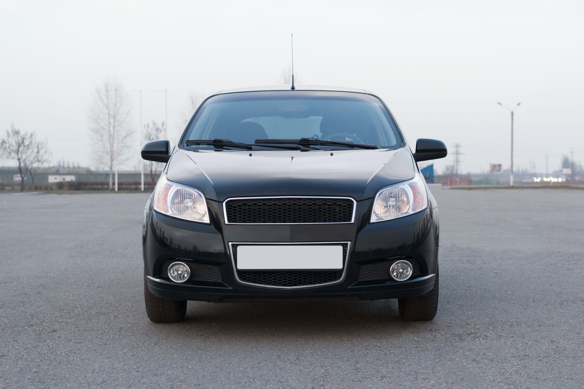 black car