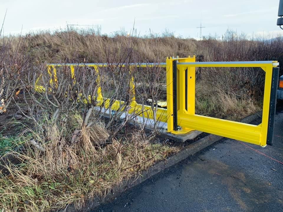 6 metra rennihlið fyrir smábátahöfn