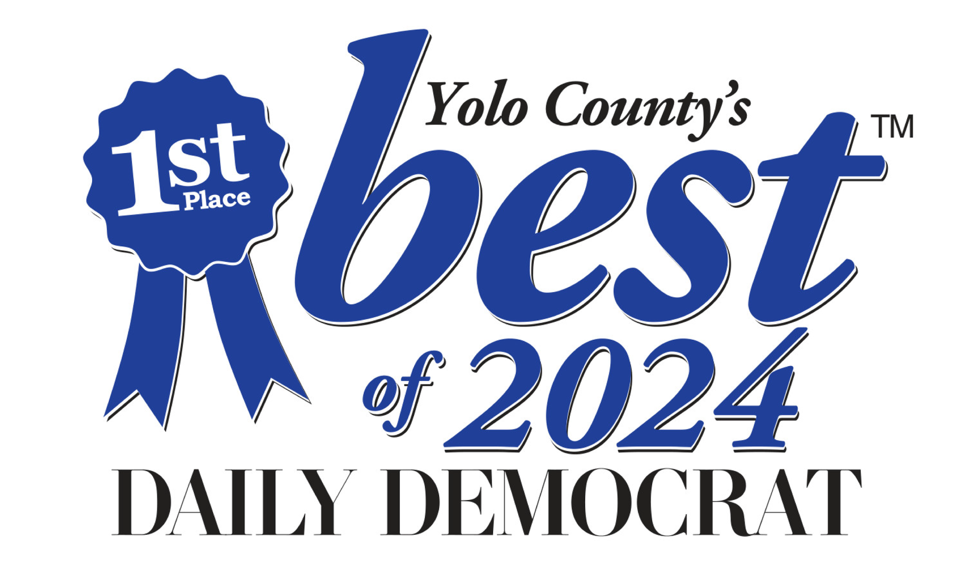 A logo for yolo county 's best of 2024
