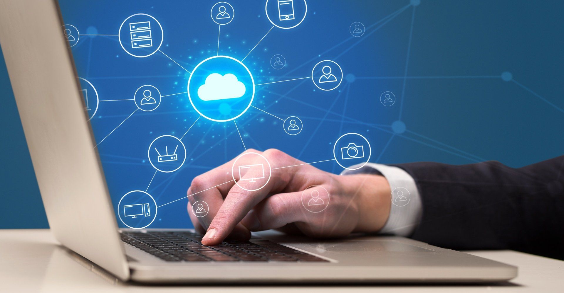 Symbolism for interconnected cloud