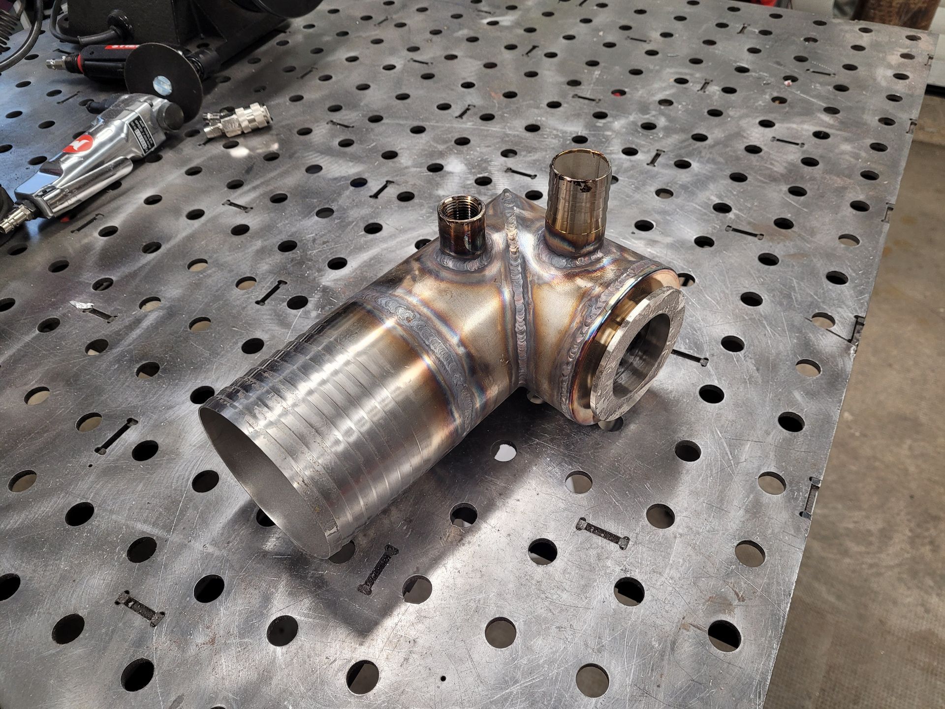 Soudage TIG inox marine 316L