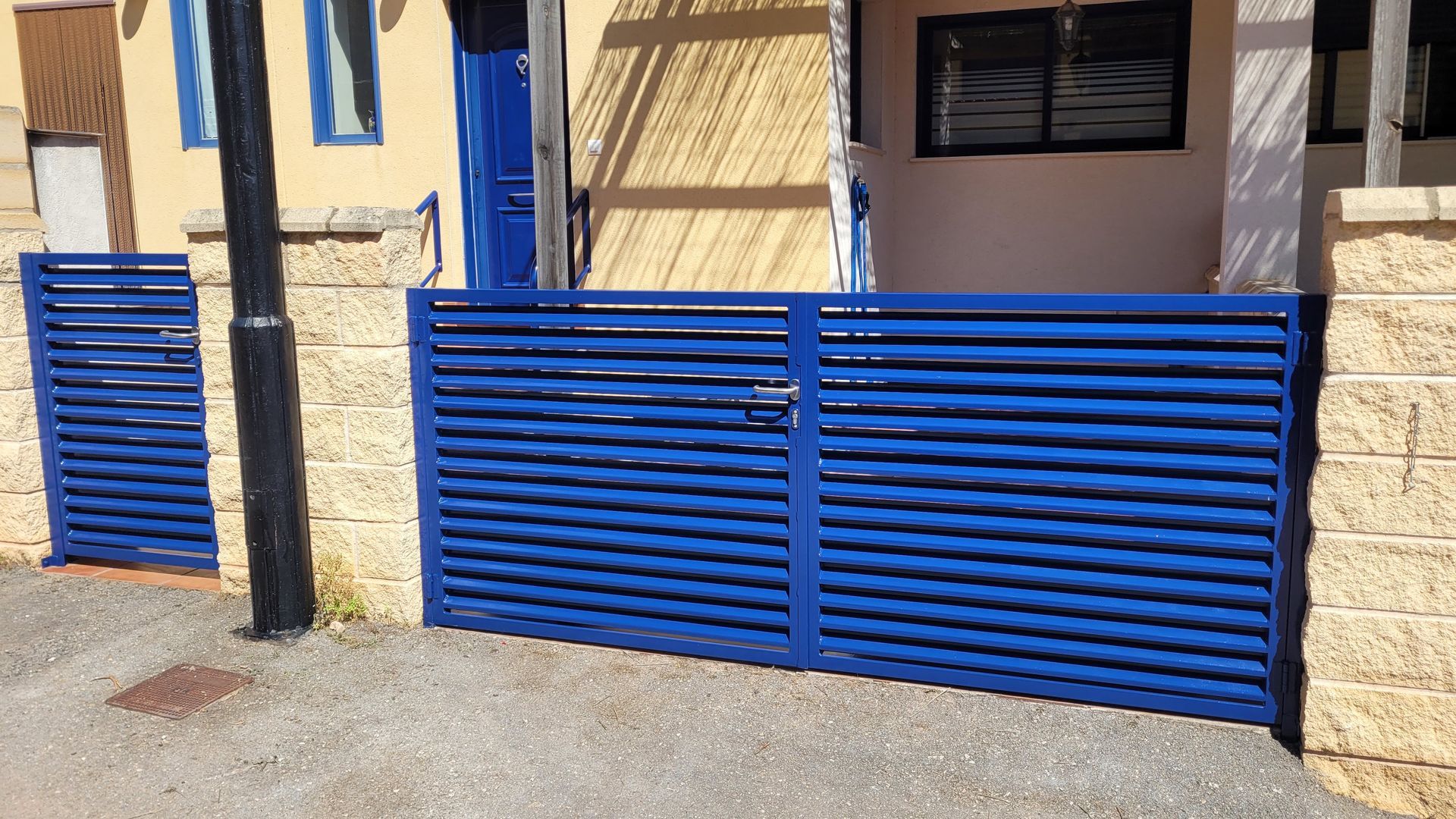 portail acier sur mesure