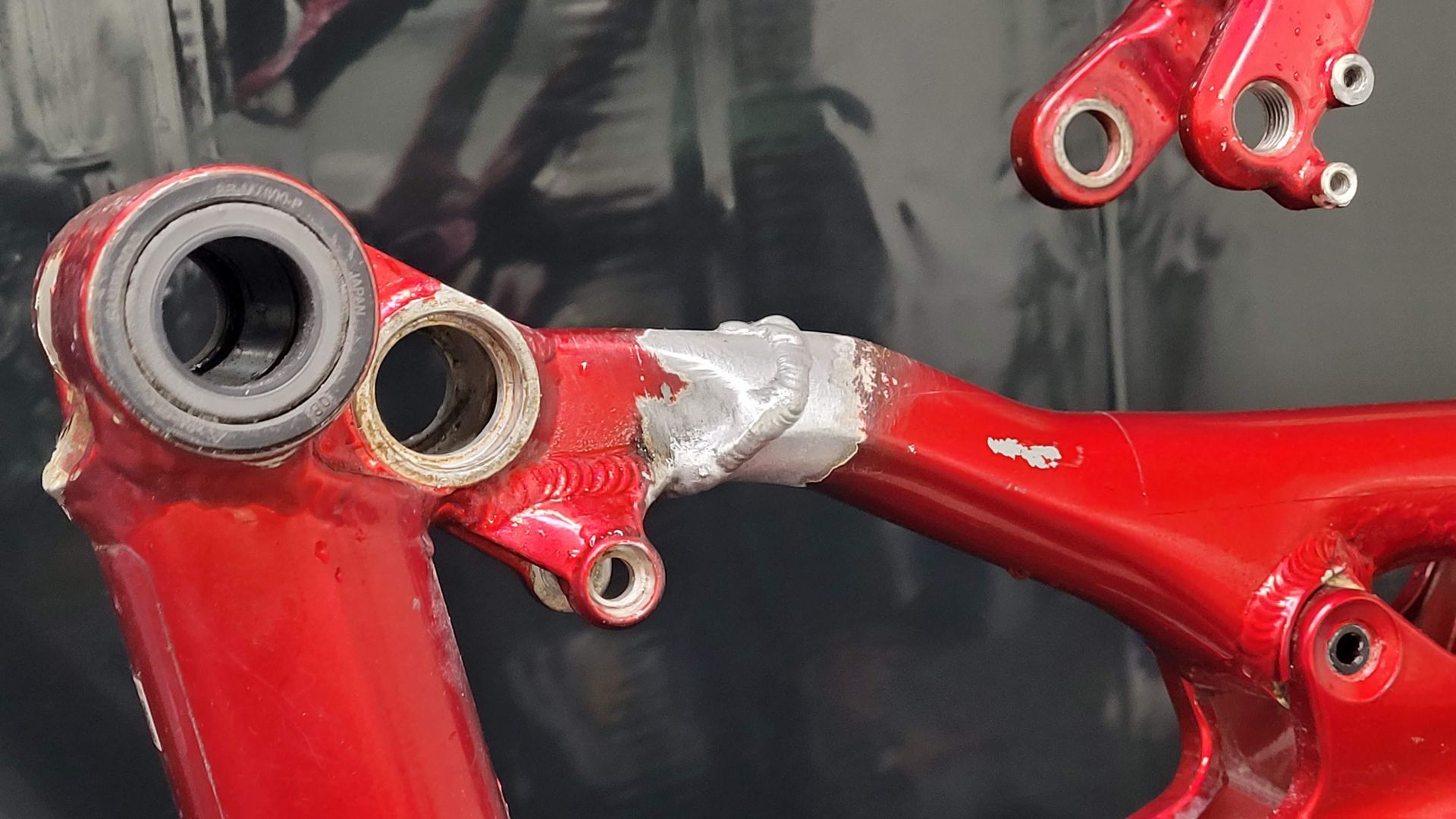 soudure tig alu aluminium vélo cadre
