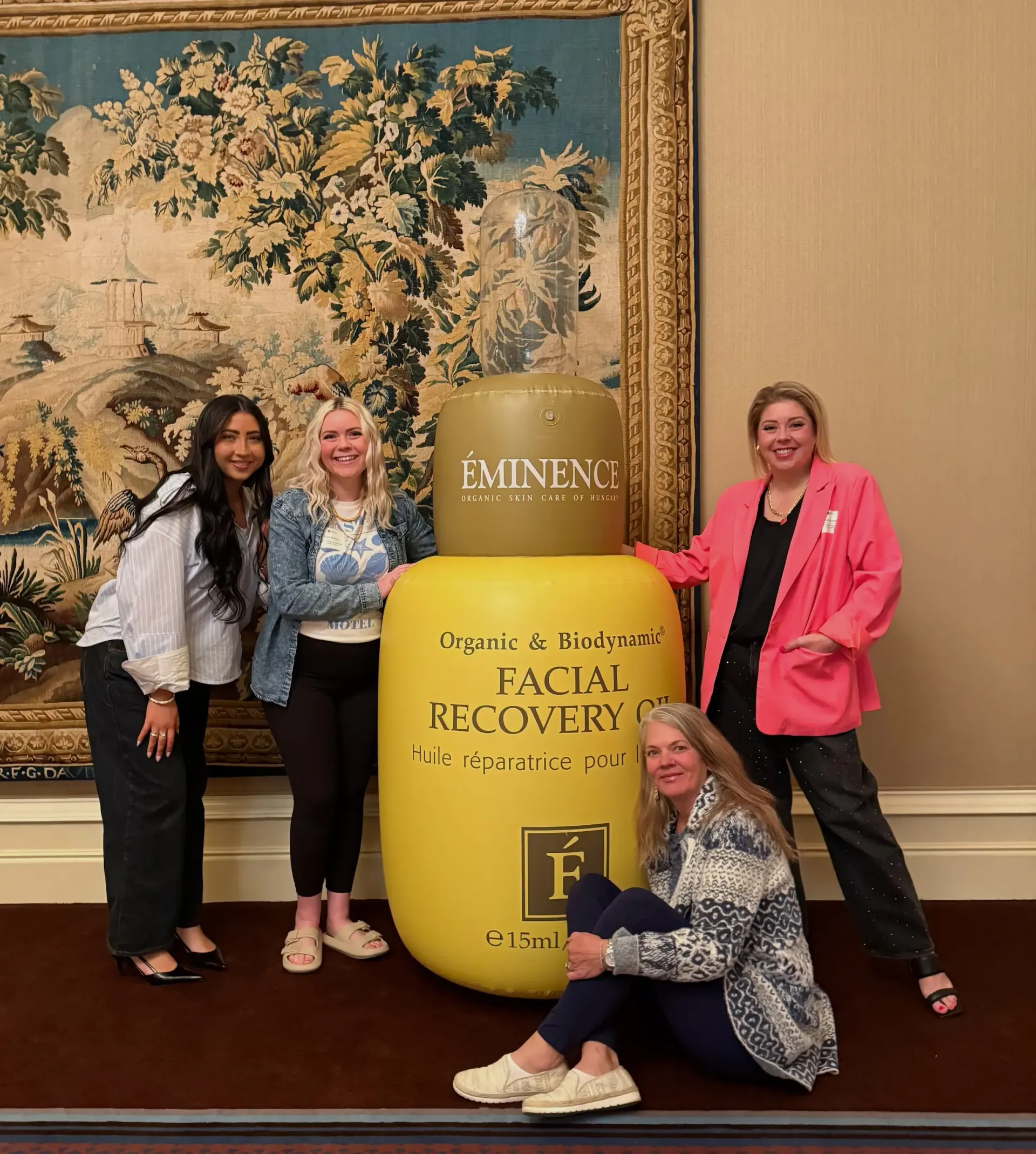 ReJuvU Beauty Haven team at Eminence event Utah