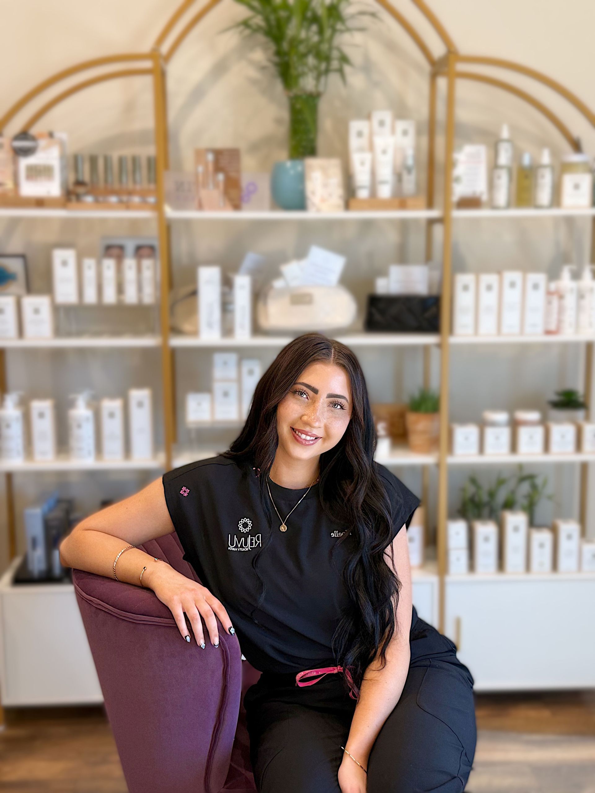 Noelle Chapman, licensed esthetician at ReJuvU Beauty Haven in Layton Utah