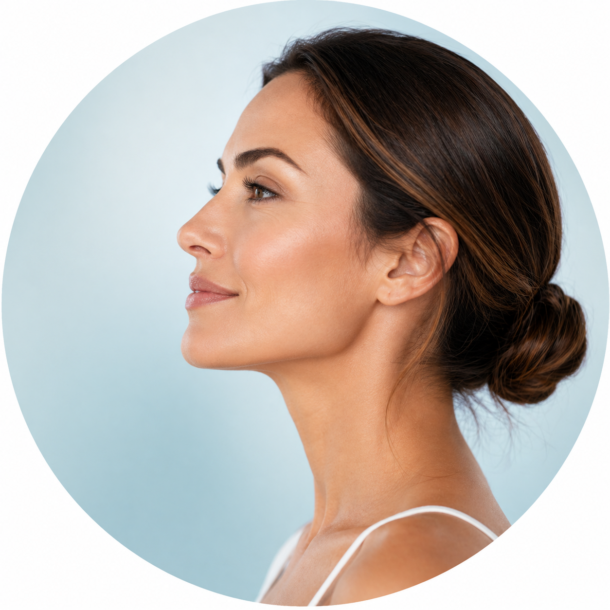 Radiesse collagen stimulating dermal filler jawline and cheek rejuvenation