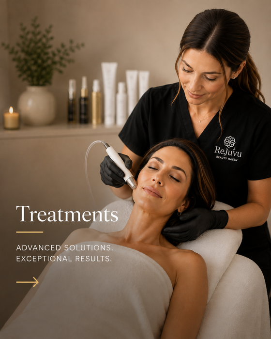 Advanced facial treatment at ReJuvU Beauty Haven in West Point, Utah