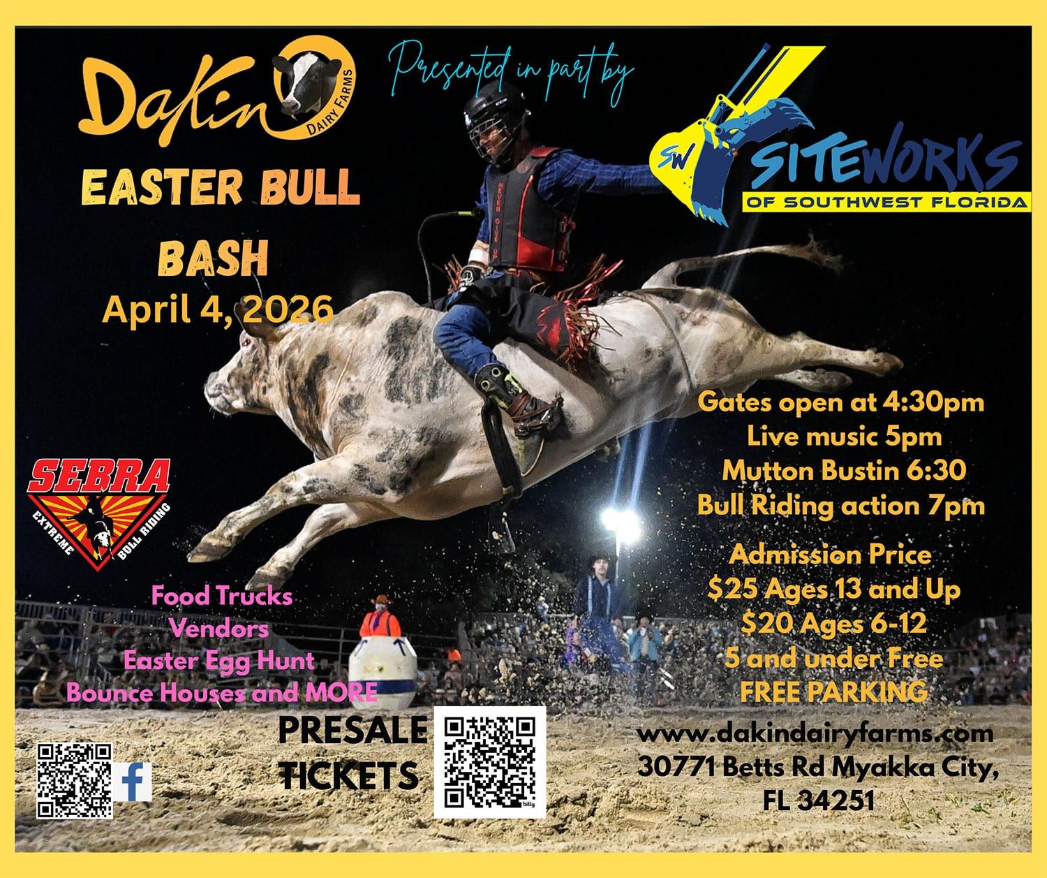 Proud to Assist Our Neighbors: Aqua Plumbing & Air on the Easter Bull Bash