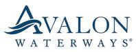 The avalon waterways logo has a wave on it.