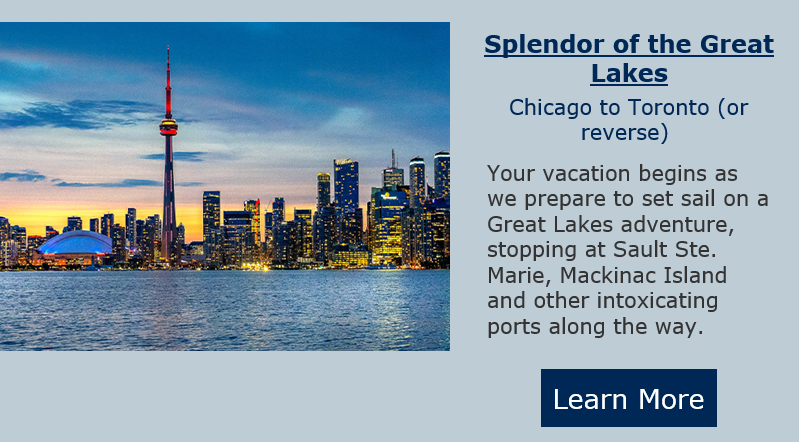 Splendor of the great lakes An advertisement for splendor of the great lakes in chicago