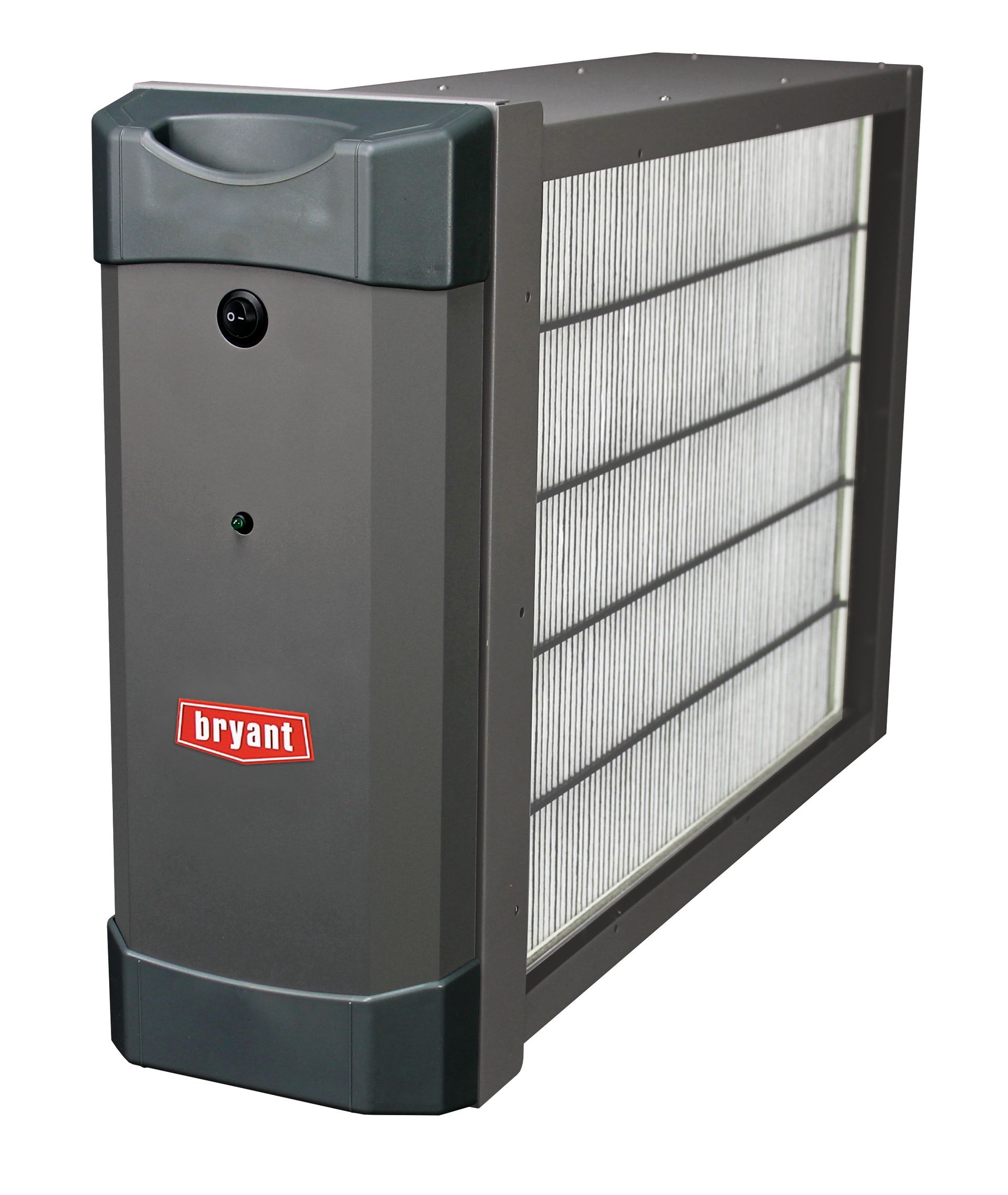A bryant air filter on a white background