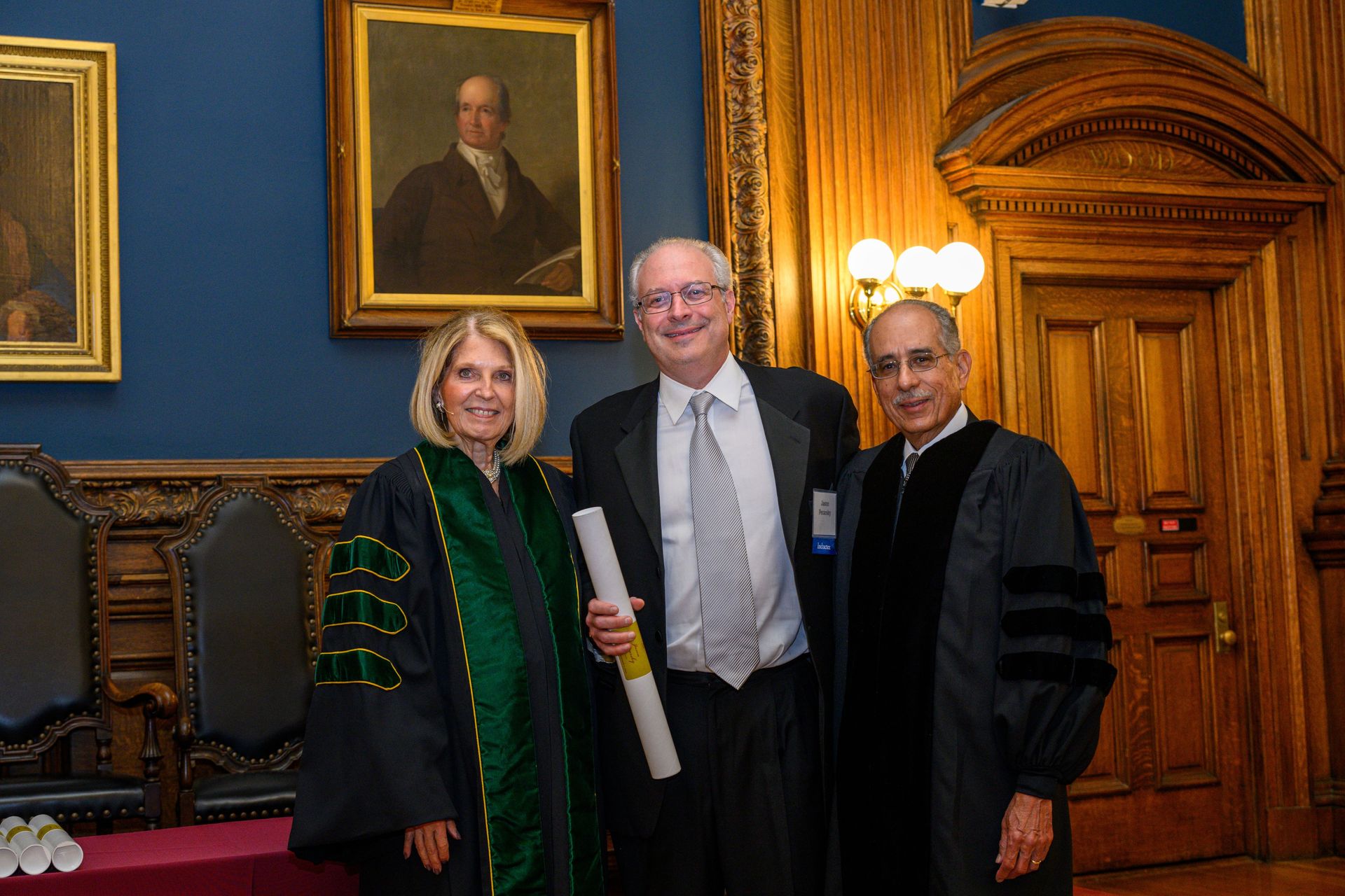 Dr Pecarsky at  Fellowship at the College of Physicians of Philadelphia