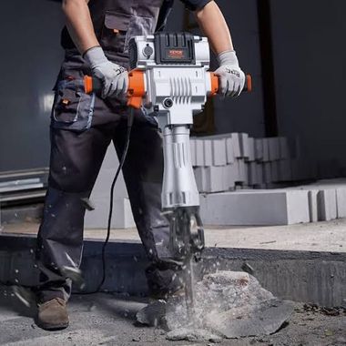 Jackhammer being used on a job site