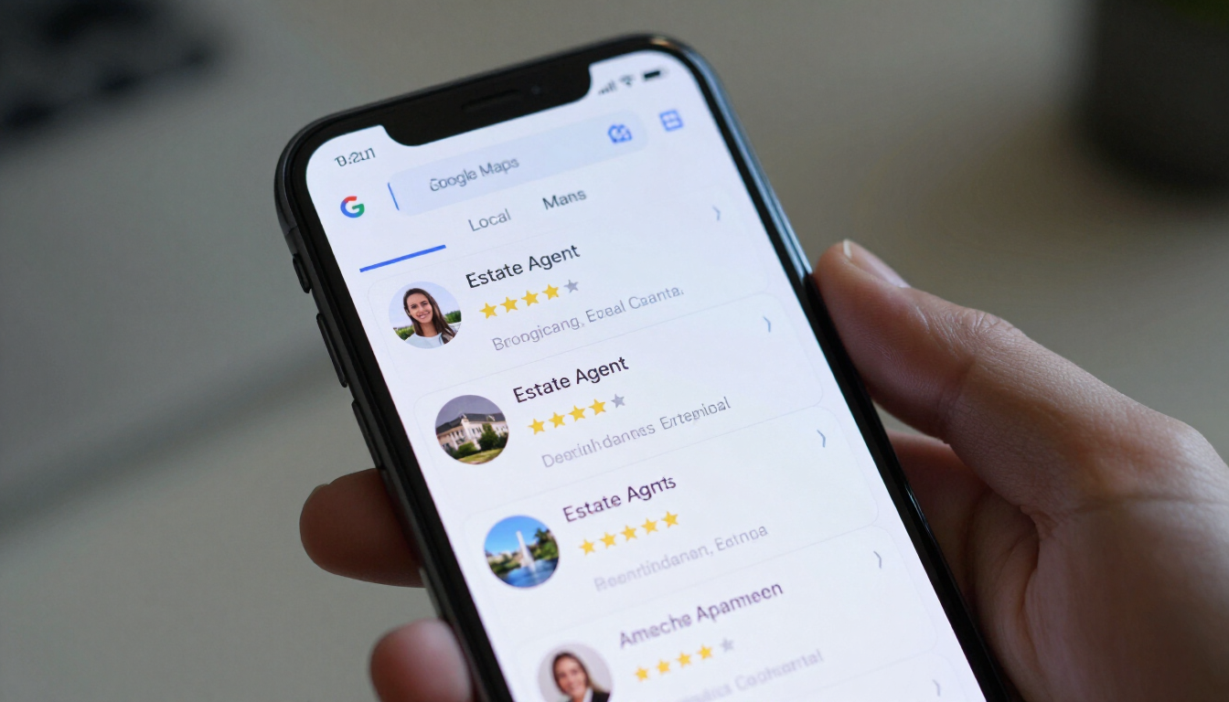 Google Maps Search Results