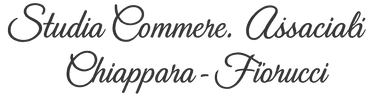 Text: Studia Commere. Assiaciali Chiappara - Fiorucci