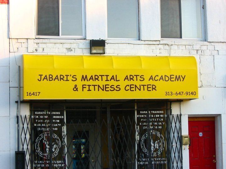 Yellow Door Awning — Roseville, MI — J.C. Goss Company