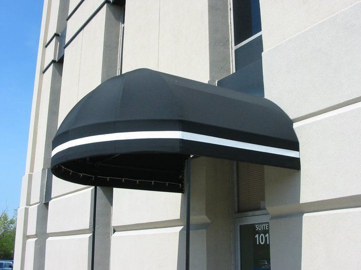 Black Entrance Awning — Roseville, MI — J.C. Goss Company