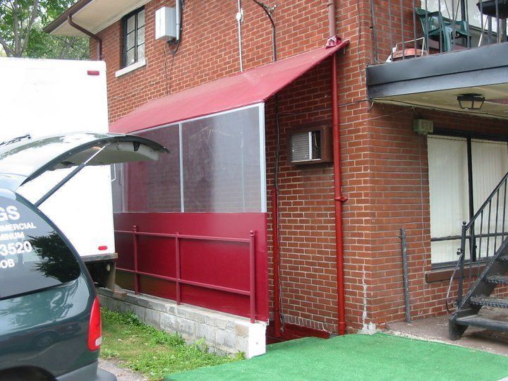 Side Metal Awning — Roseville, MI — J.C. Goss Company