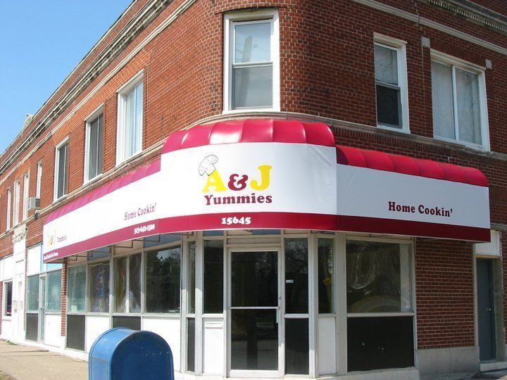 A and J Yummies Store Awning — Roseville, MI — J.C. Goss Company