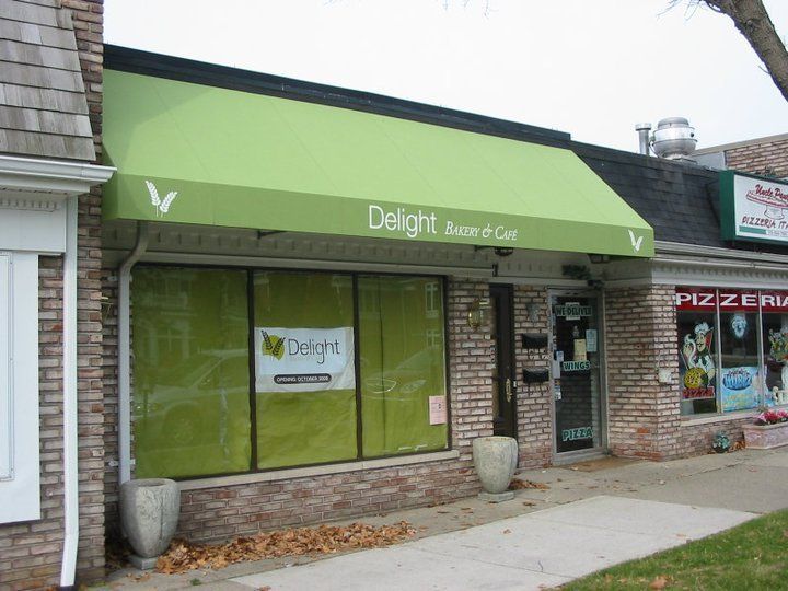 Delight Bakery and Café Awning — Roseville, MI — J.C. Goss Company