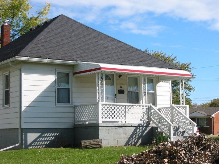 Wide Residential White Awning — Roseville, MI — J.C. Goss Company