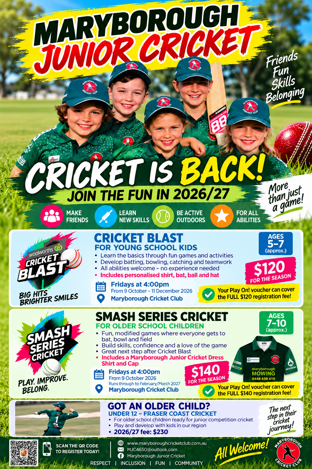 Cricket is back