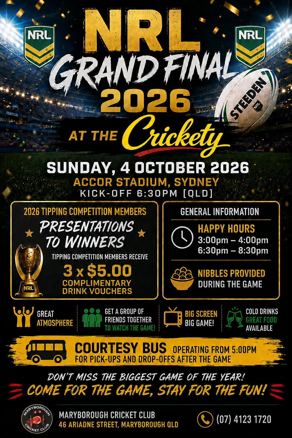 Grand Final Poster
