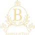 Emblem with a circle containing the letter