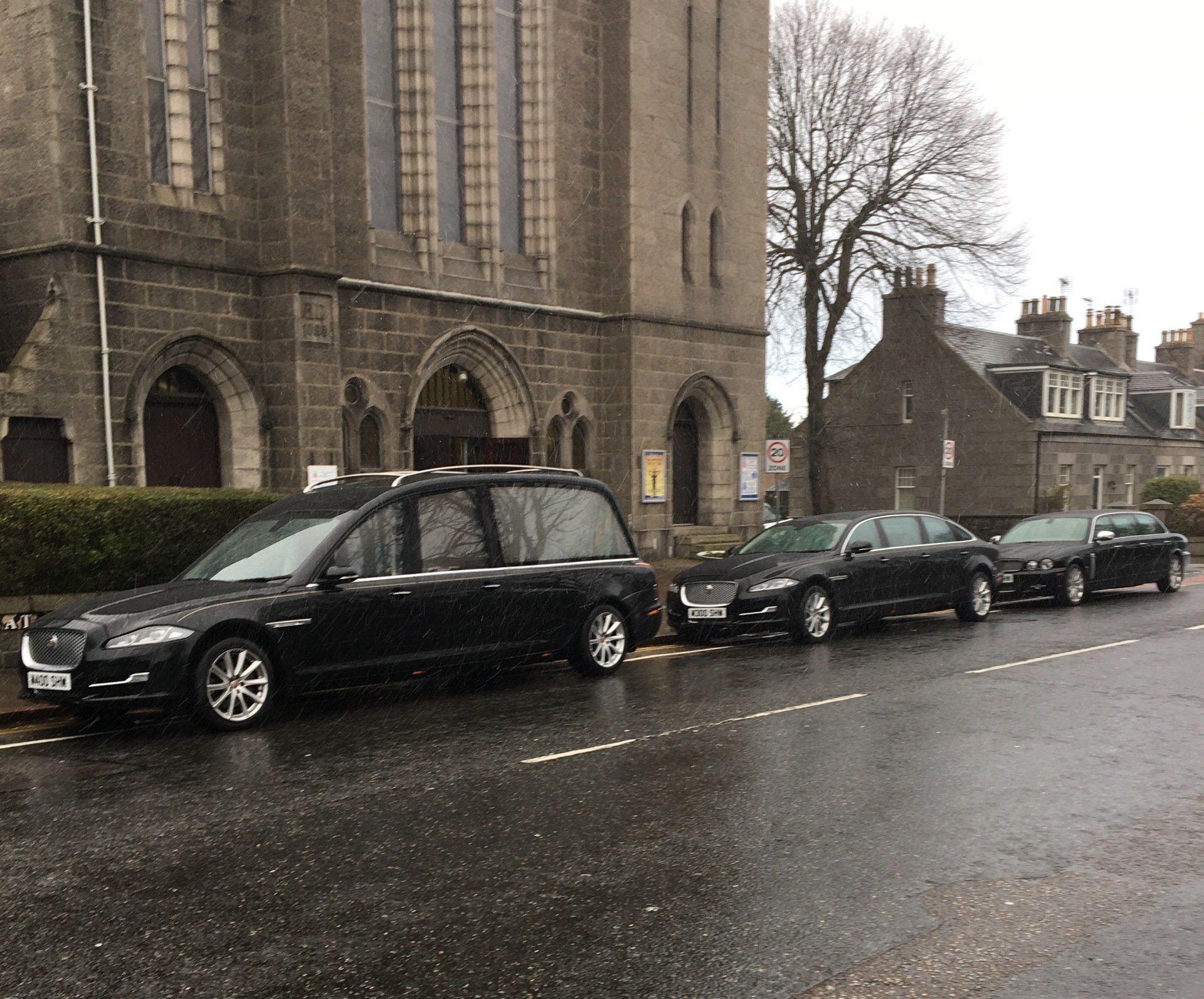 Jaguar Funeral Hearse and Limousine. Mark Shaw