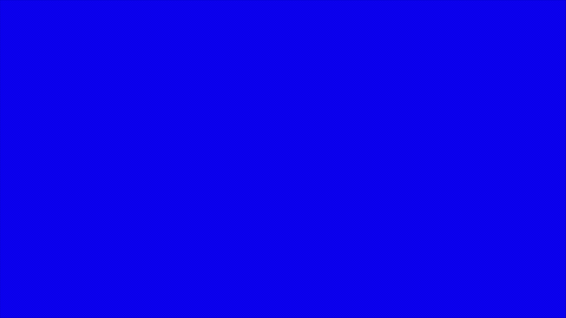 Solid bright blue rectangle filling the frame.
