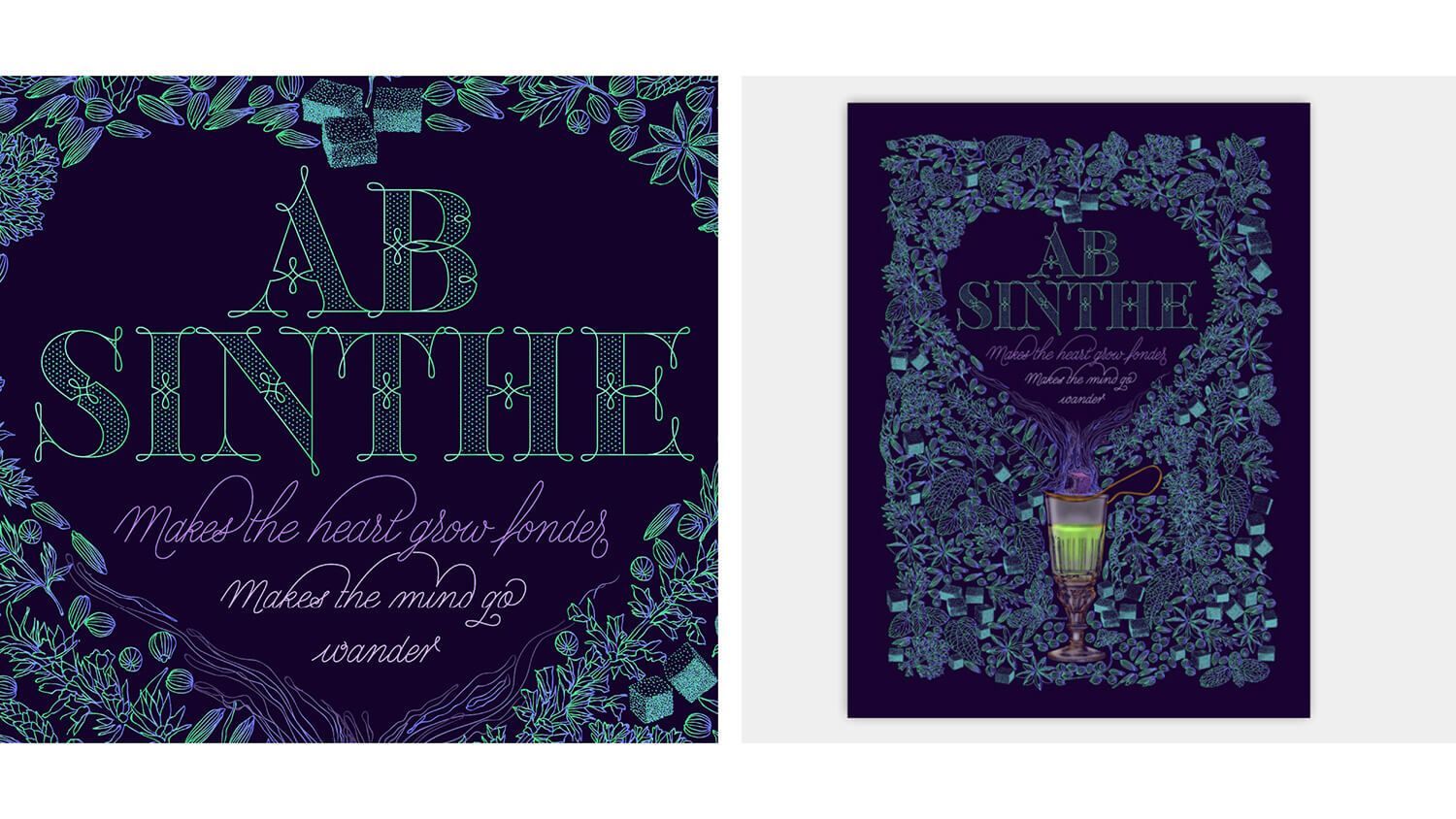 Two purple floral book covers; one reads “AB Slaythe,” the other “Six Feet.”