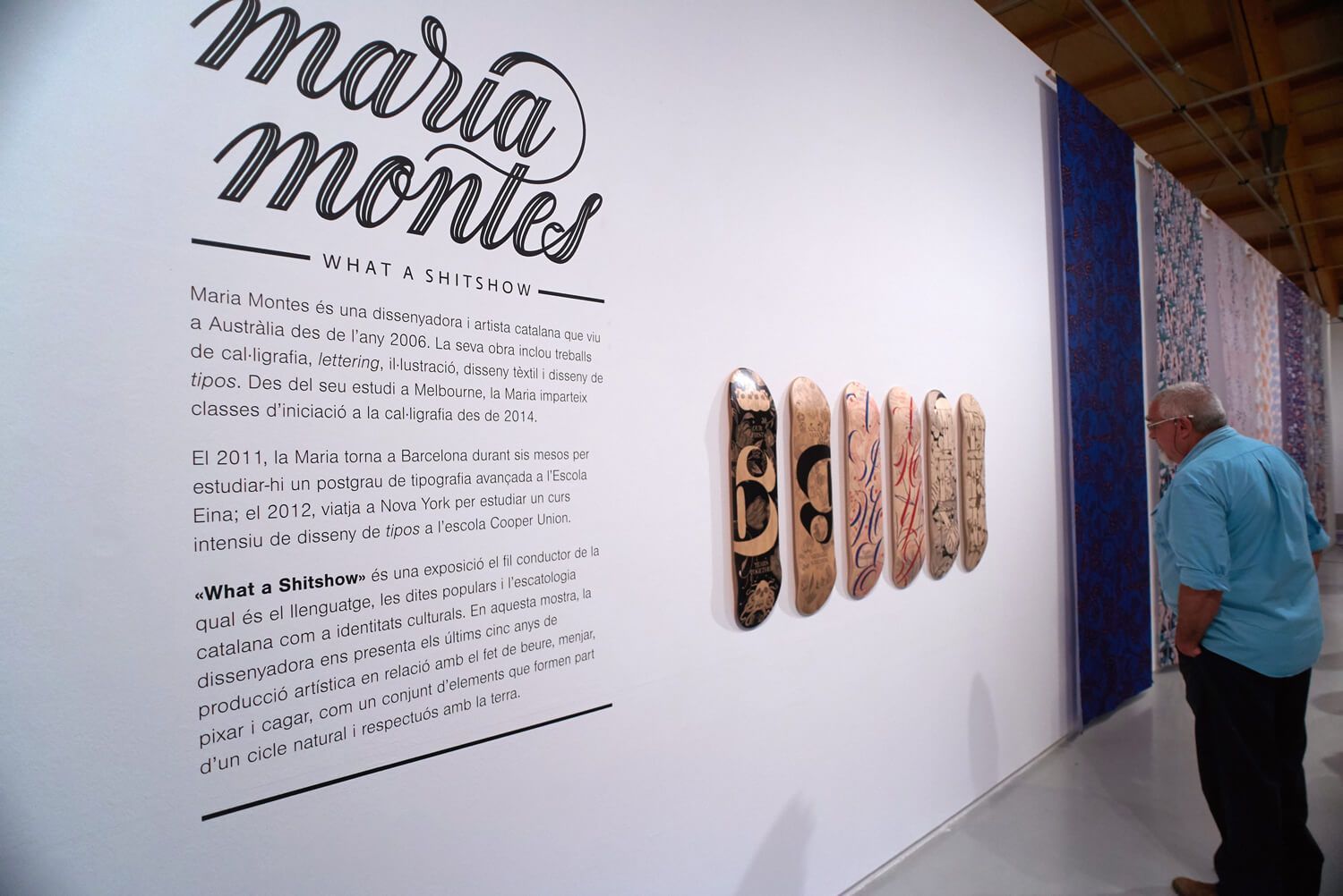 Gallery wall with