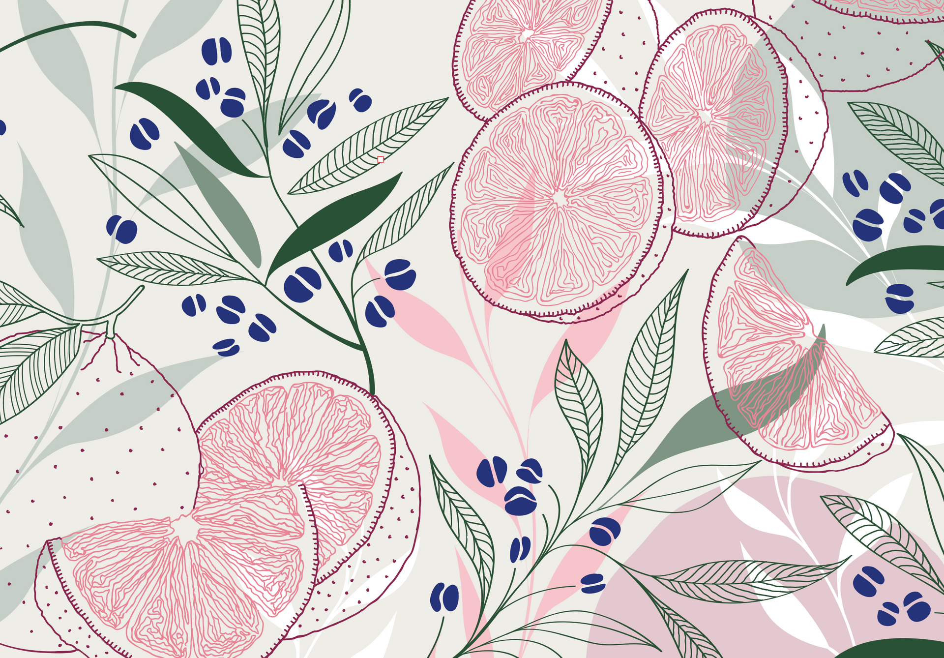 Charlie's Fine Food Co. Australian Collection packaging illustrations.