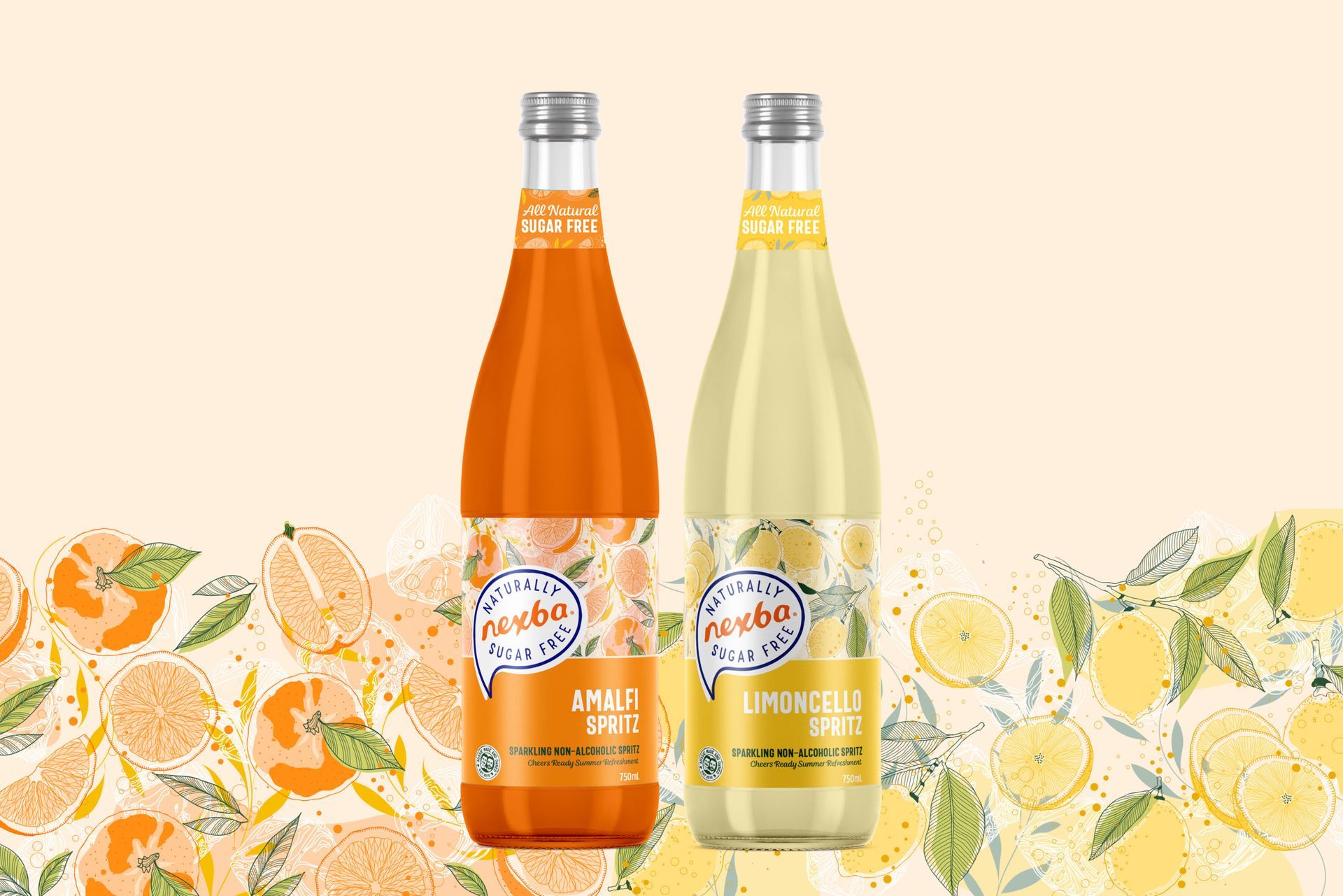 Charlie's Fine Food Co. Australian Collection packaging illustrations.