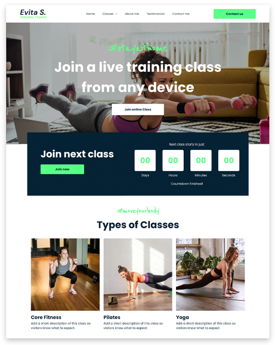 Personal trainer