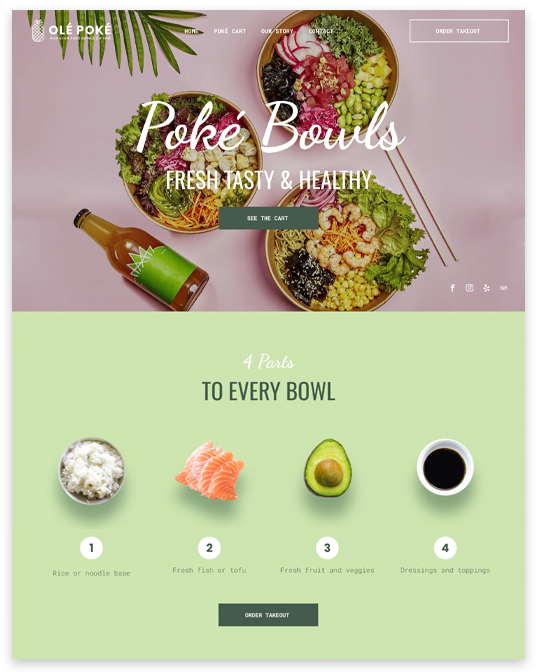 Poke restaurant