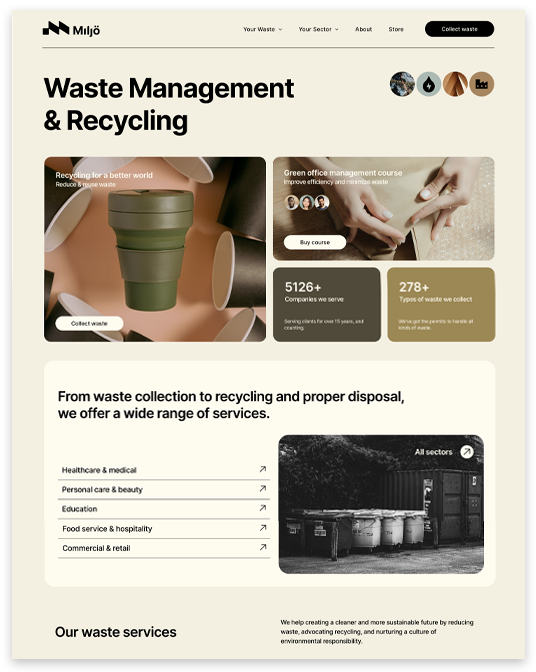 Recycling & waste services