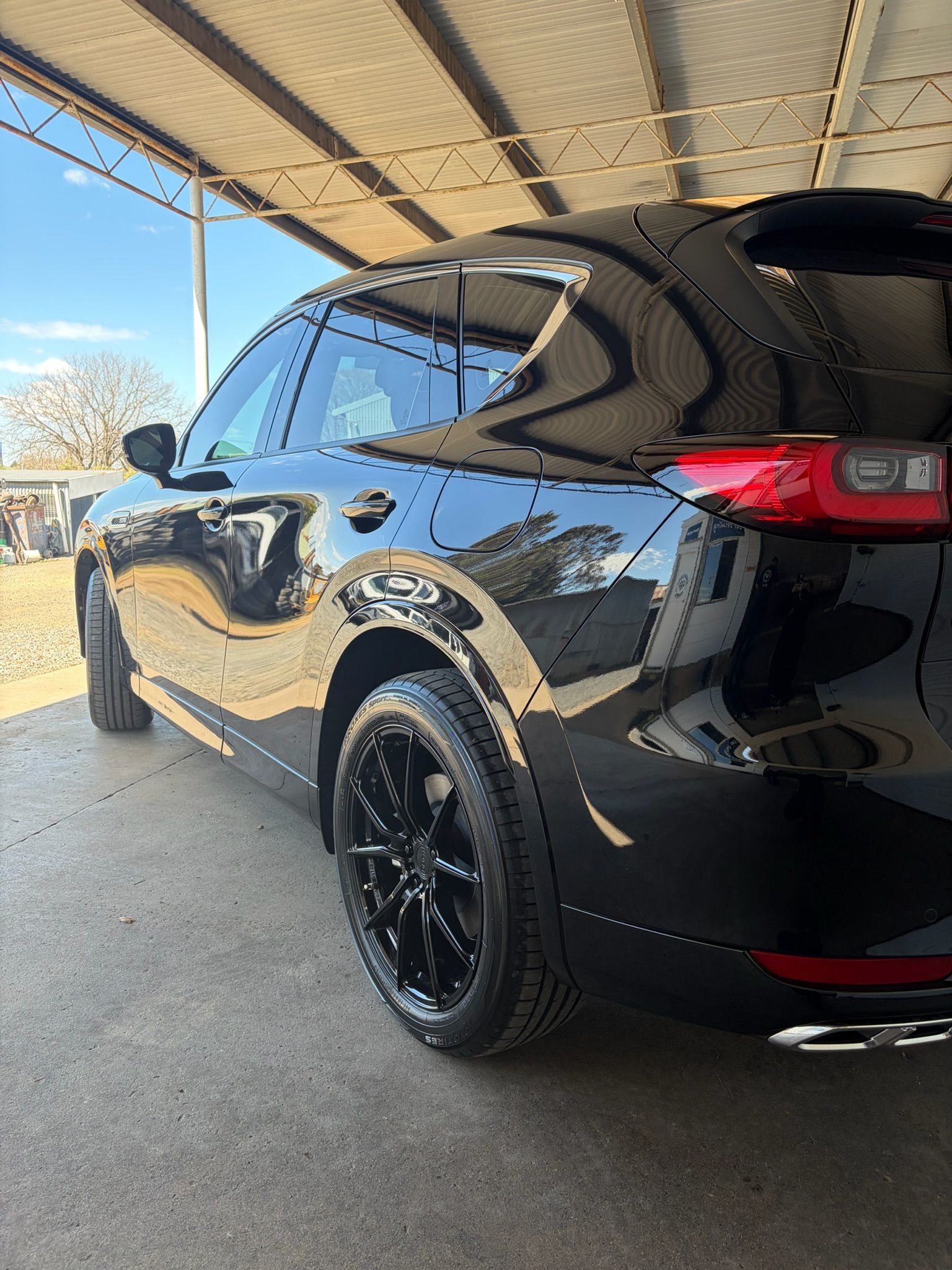 Luxury Car Interior with Black Leather Seats — Diamond Glow Auto Detailing in Armidale, NSW