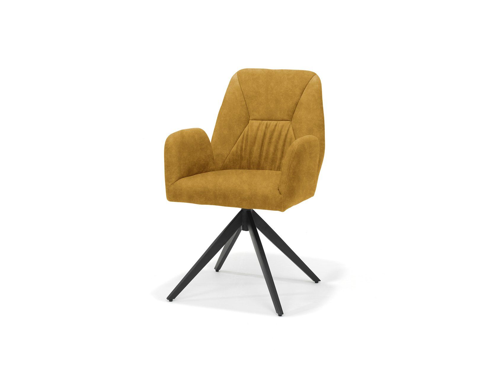 Bart draaifauteuil met elegante bekleding, biedt stijl en comfort met een praktische draaifunctie.