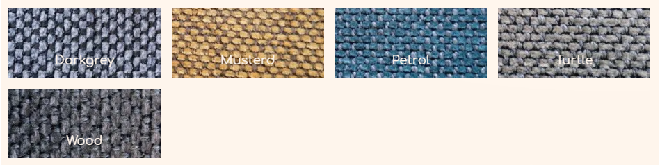 Chill Line Silent stof biedt een luxe, rustige uitstraling met een zachte textuur, een  perfect, stijlvolle meubelafwerking.