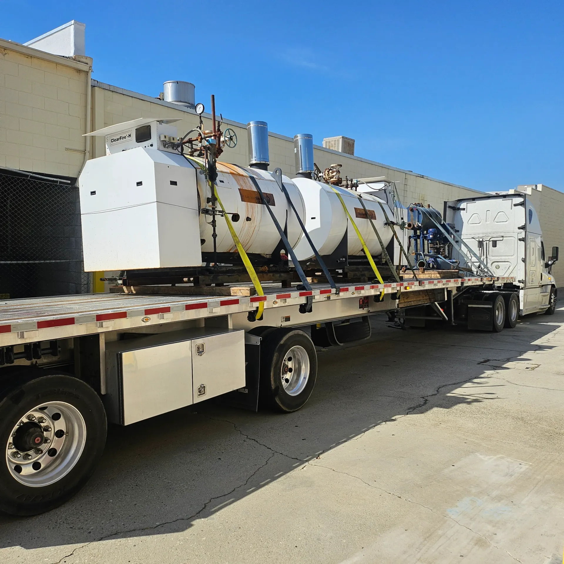 rental boilers for delivery - Steam Tech